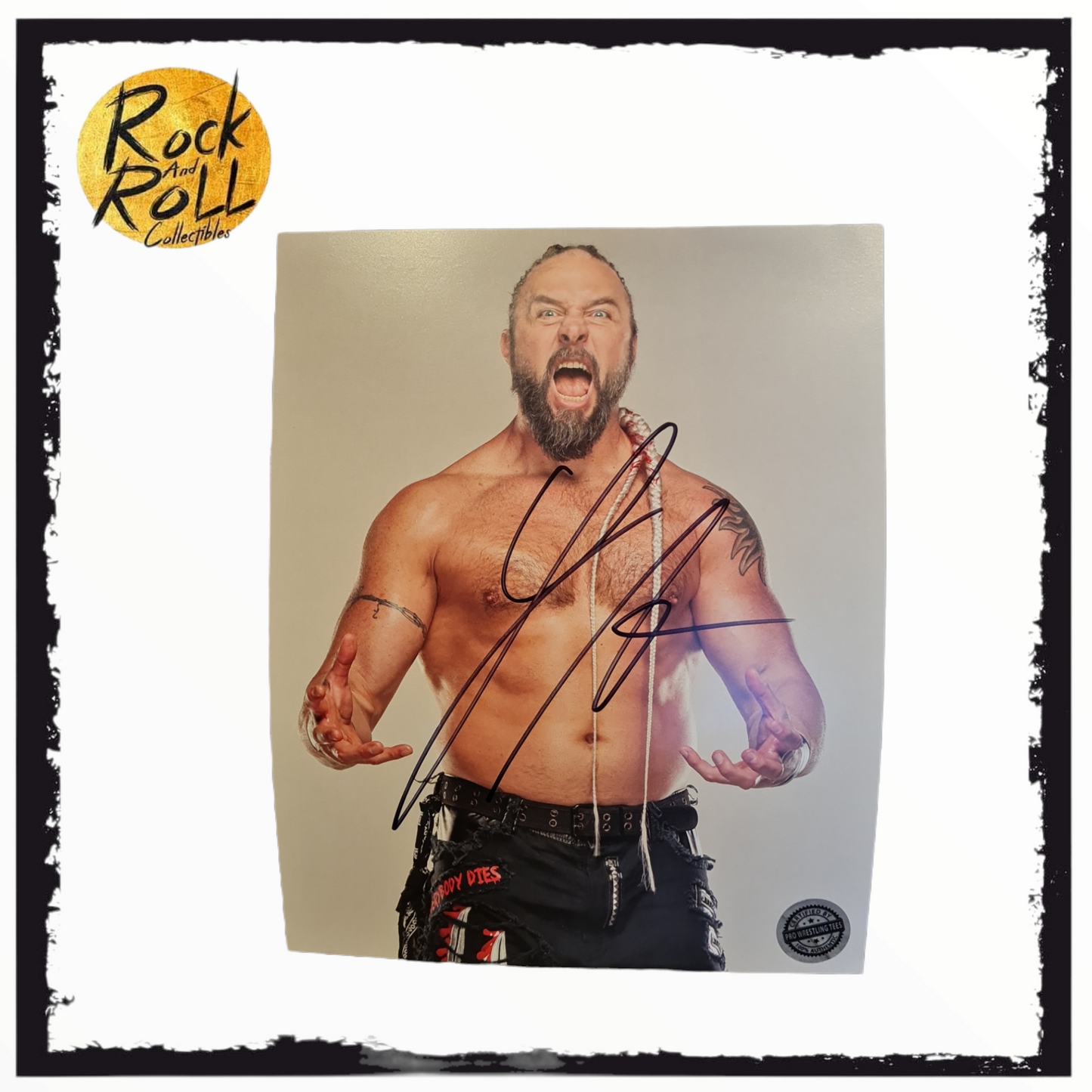 Pro Wrestling Crate August Autograph - AEW Lance Archer