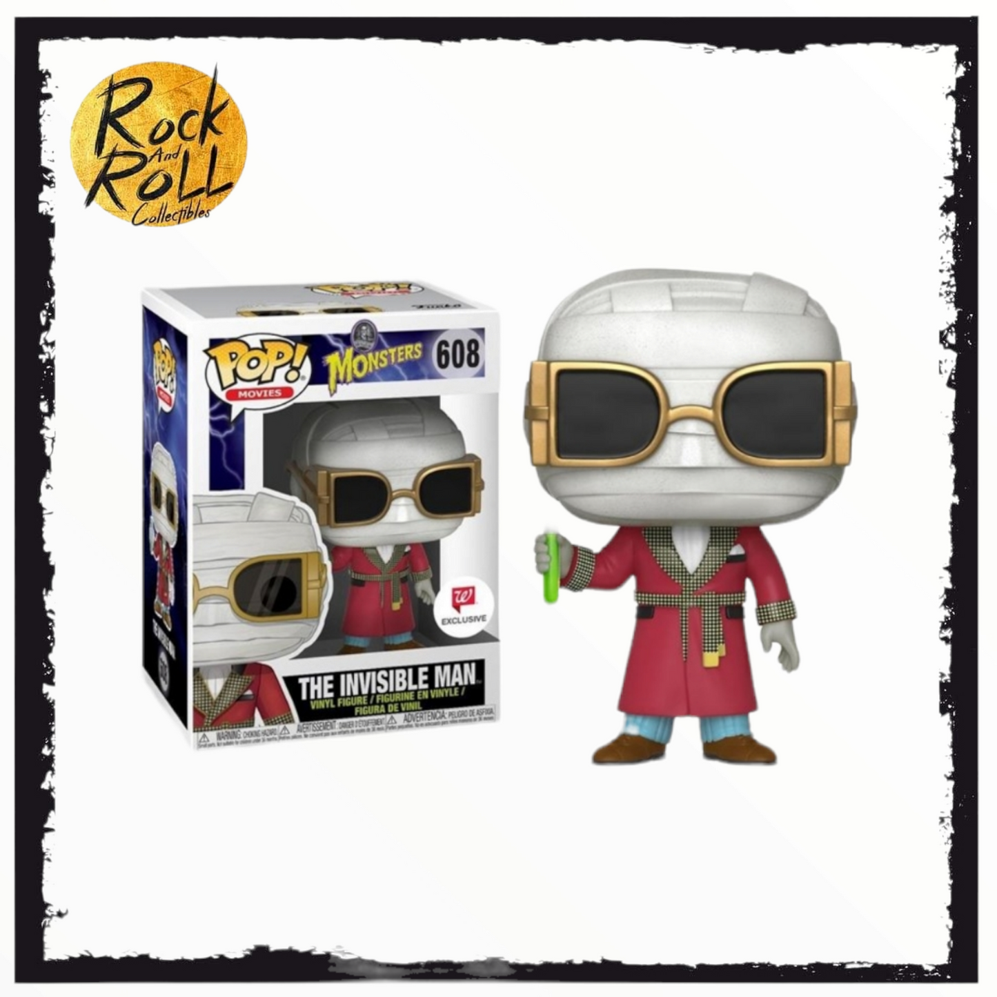 Monsters Funko Pop! The Invisible Man #608 Special Edition