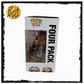 Funko Pop! Rocks Iron Maiden 4 Pack Glow In The Dark AE Exclusive