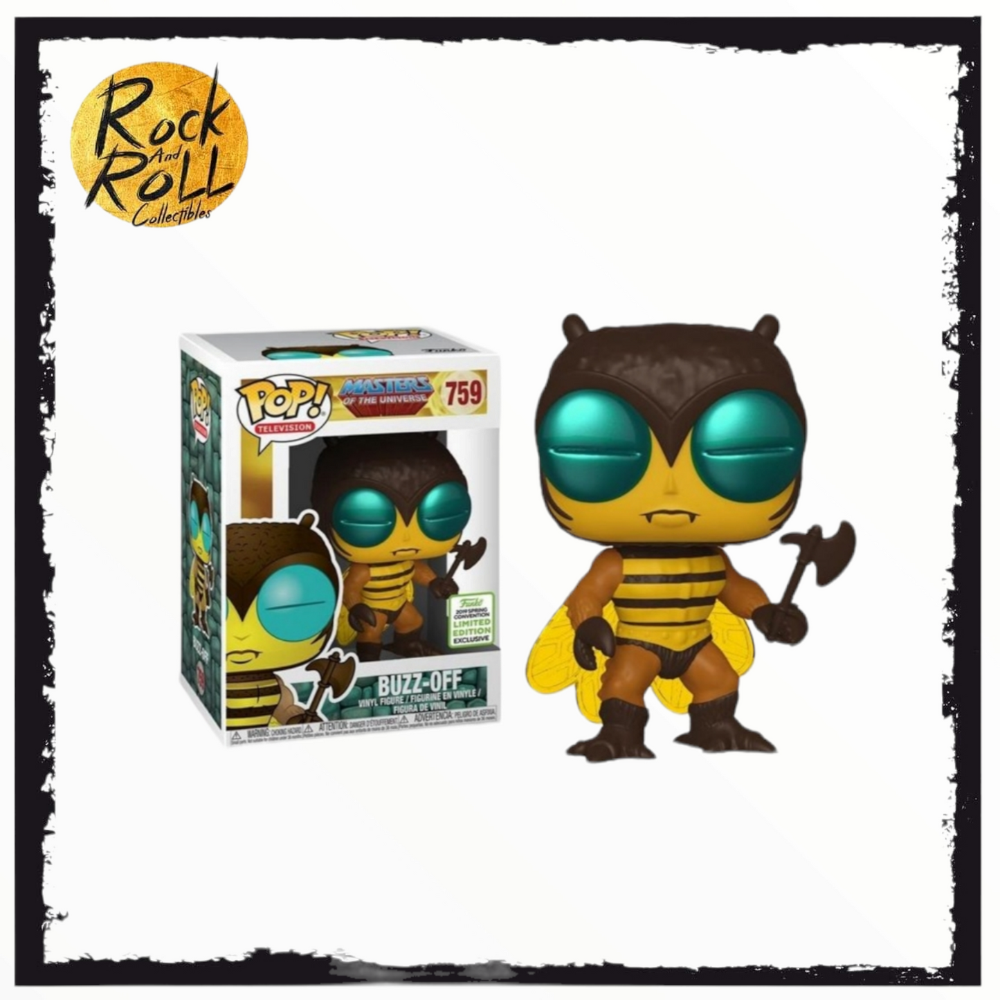 Masters of the Universe Funko Pop! - Buzz Off 2019 Convention #759