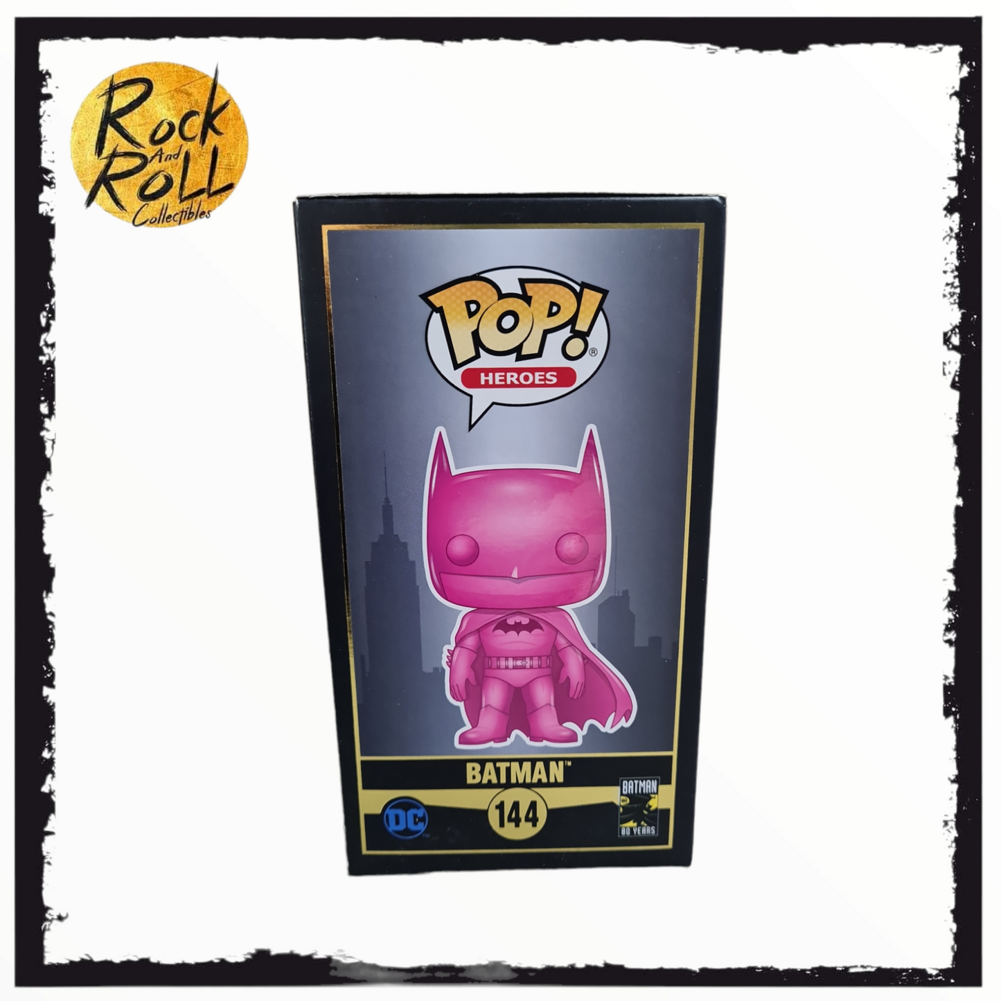 DC Batman Pink Chrome #144 NYCC (80 Years) Funko Pop! LE1500pcs