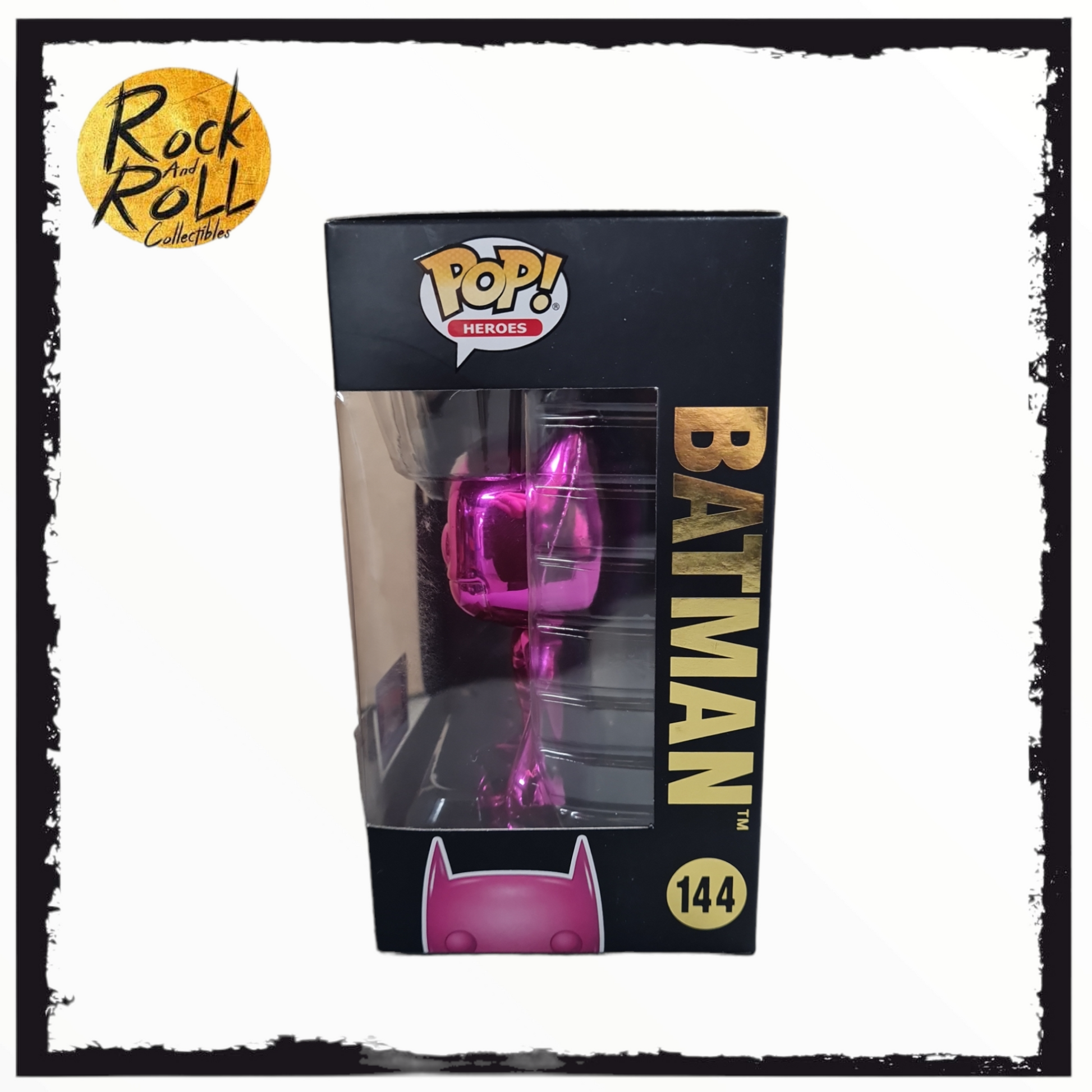 Pink chrome batman best sale funko pop