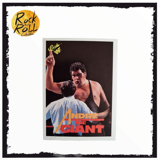 Andre The Giant No. 111 WWF Classic 1990 Wrestling Trading Card
