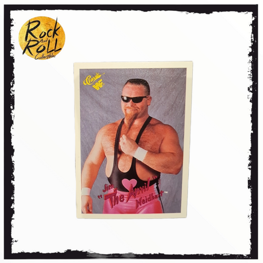 Jim "The Anvil" Neidhart Classic WWF 1990 Trading Card #46