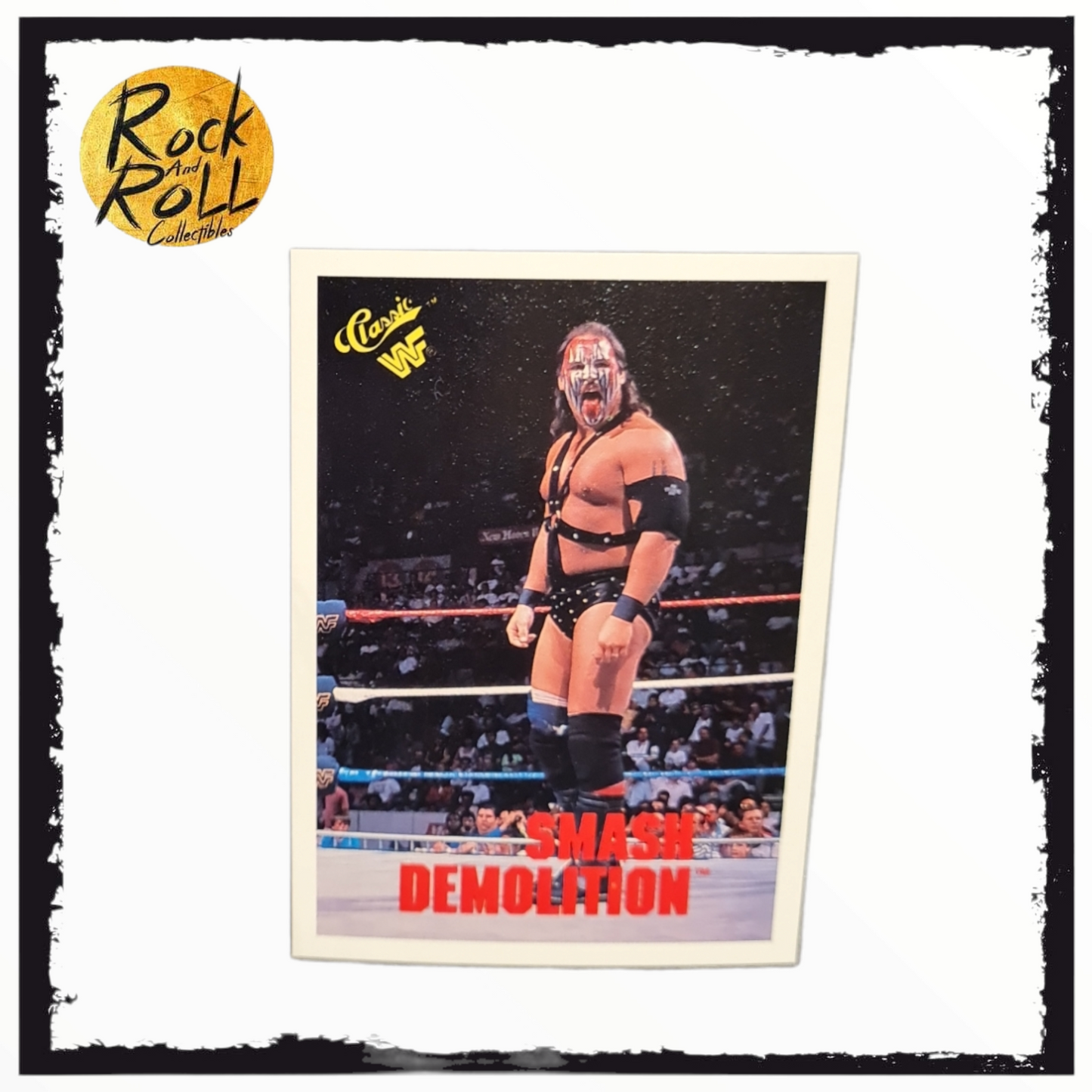 Smash Demolition Classic WWF 1990 Trading Card #128