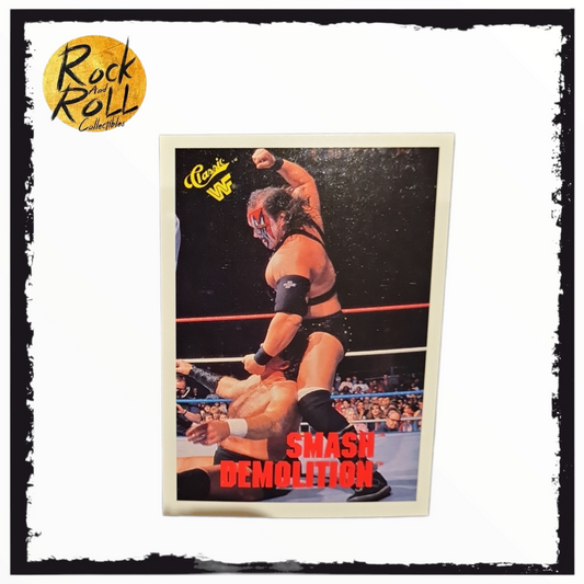 Smash Demolition Classic WWF 1990 Trading Card #97
