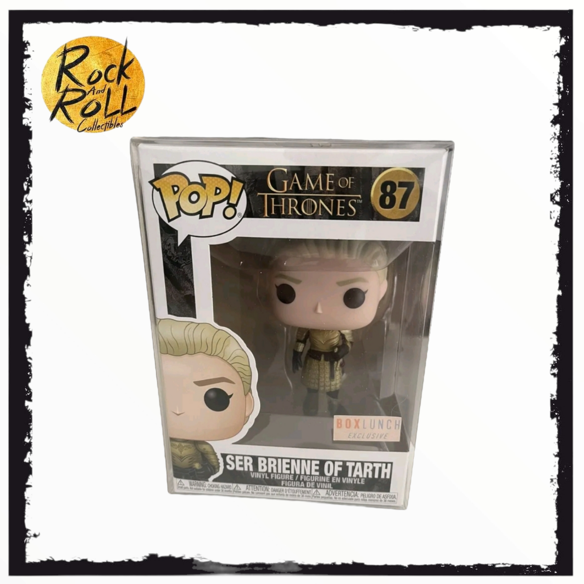 crack Messing Klemme Game of Thrones - Ser Brienne Of Tarth Funko Pop! #87 Box Lunch Exclus –  rock and roll collectibles