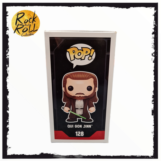 Star Wars - Qui Gon Jinn 2016 New York Comic Con Funko Pop #128 2000pcs Condition 8.5/10