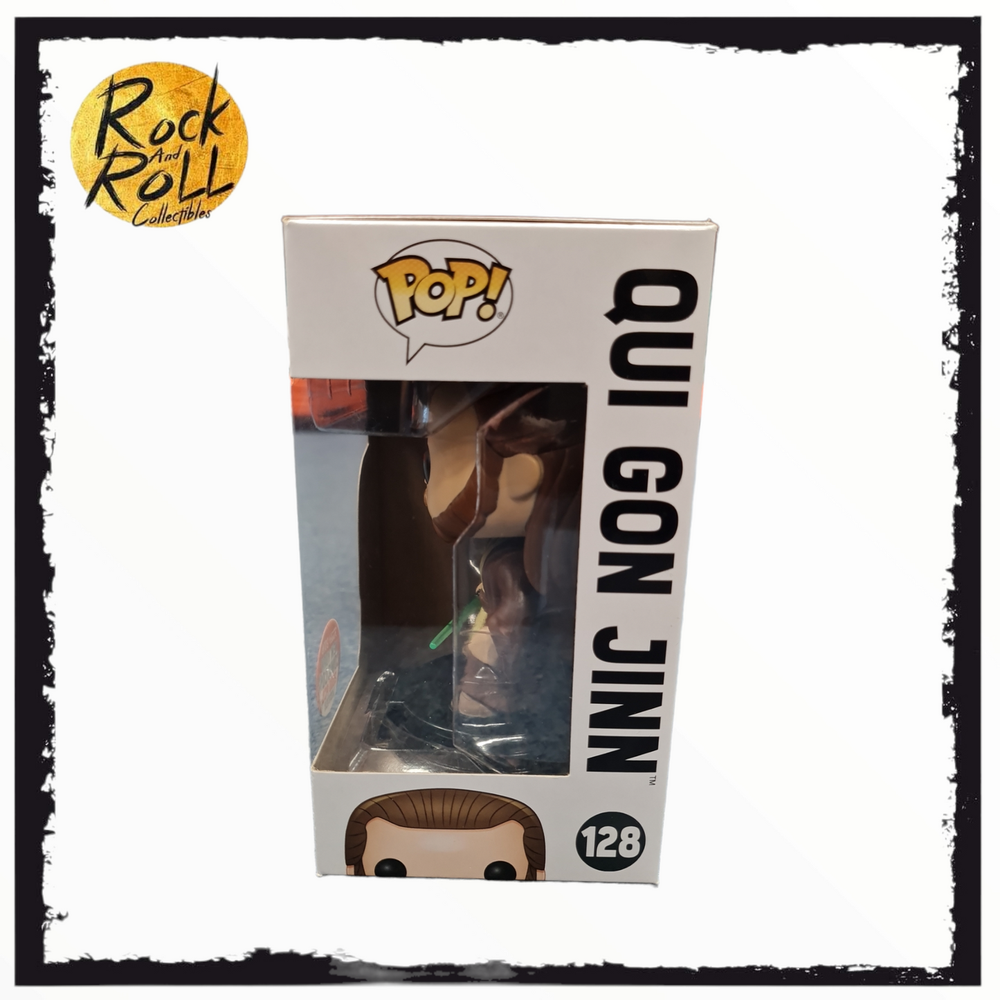 Star Wars - Qui Gon Jinn 2016 New York Comic Con Funko Pop #128 2000pcs Condition 8/10