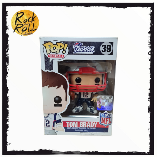 Patriots NFL - Tom Brady (White Jersey) Funko Pop! #39