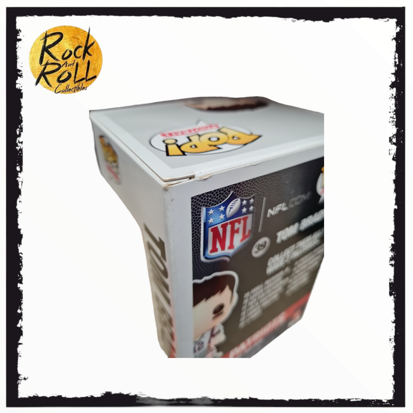 Patriots NFL - Tom Brady (White Jersey) Funko Pop! #39