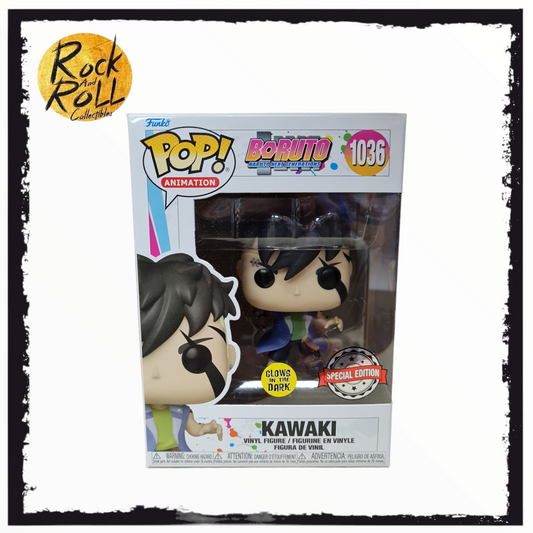 Boruto Natuto Next Generations - Kawaki Glow In The Dark Funko Pop! #1036 Special Edition