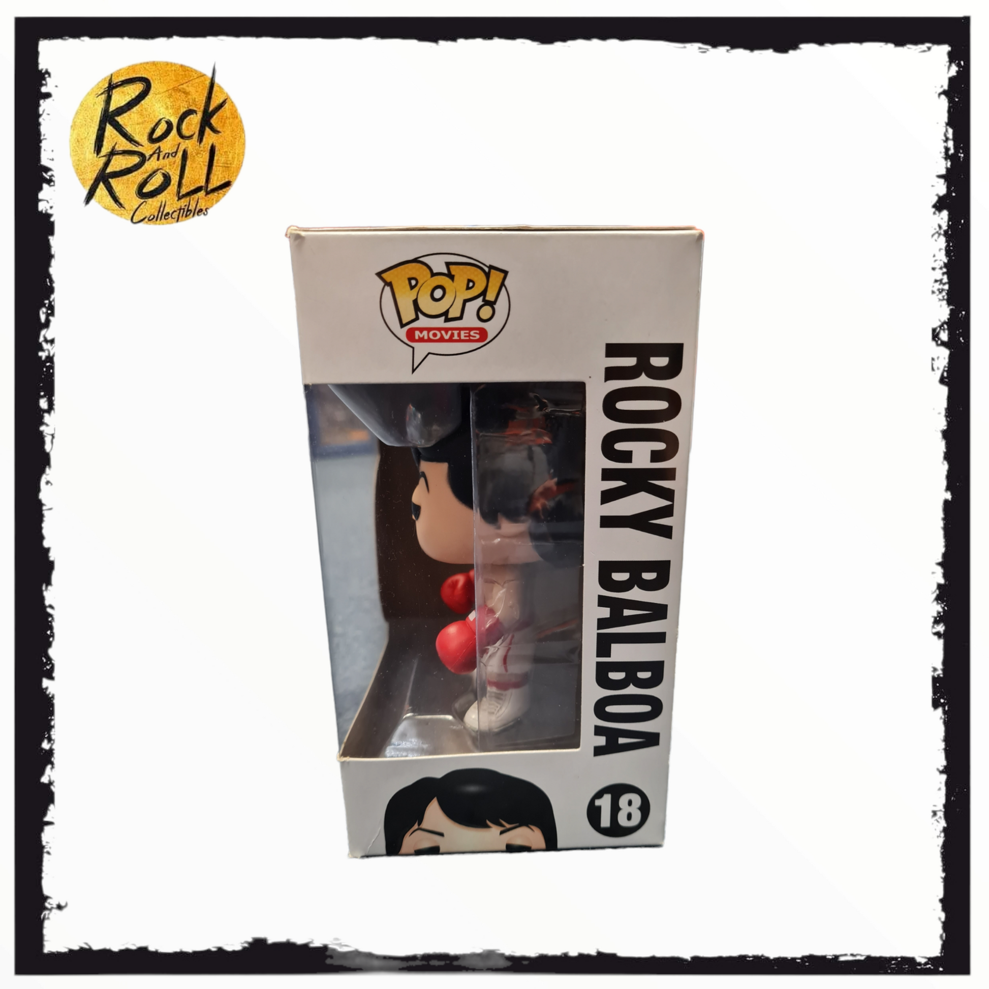 Funko Pop Rocky Balboa 18 Vinyl Novelty Gift or Collectable Item BOXED  BRAND NEW 