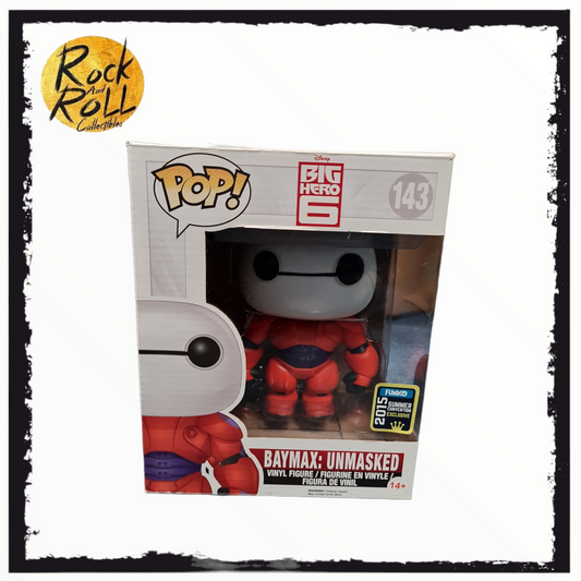 Big Hero 6 - Baymax Unmasked 6 Inch Funko Pop! #143 2015 Summer Convention Exclusive