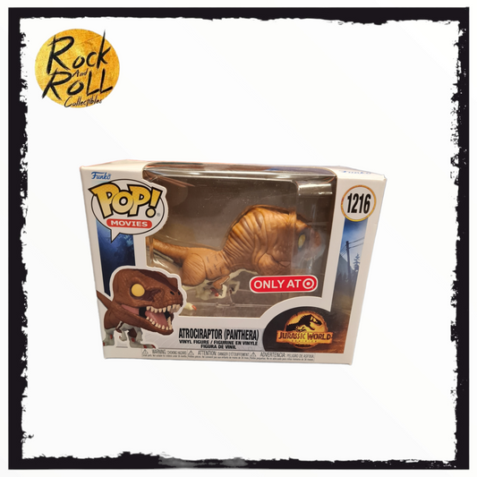 Atrociraptor (Panthera) #1216 Jurassic World Funko Pop Vinyl Target Exclusive