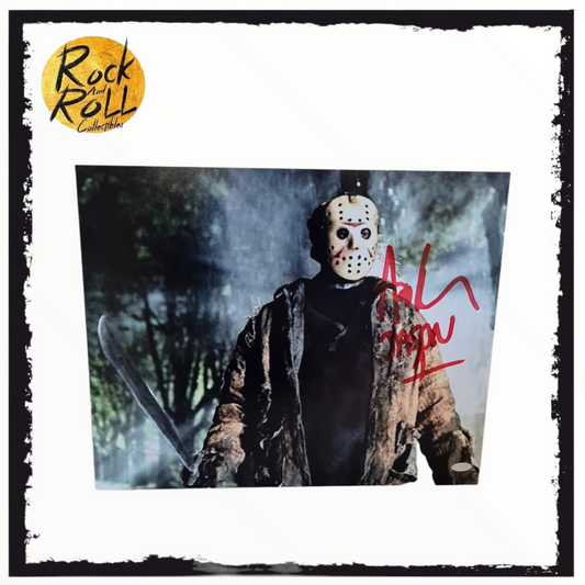 Friday 13th - Jason Vorhees Print Signed By Ari Lehman