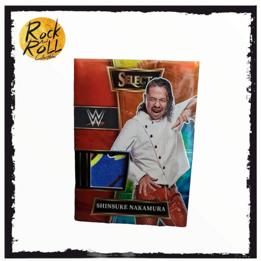 WWE Panini Select - Shinsuke Nakamura Worn/Used Material Relic Card Limited 06/25 #SW-SKN