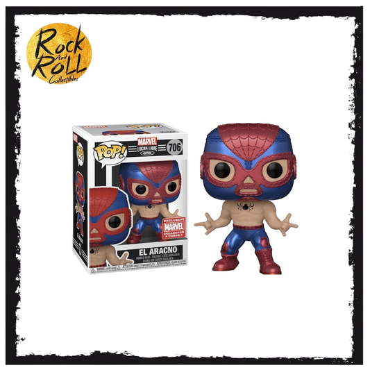 EL ARACNO METALLIC #706 Funko Pop! Vinyl