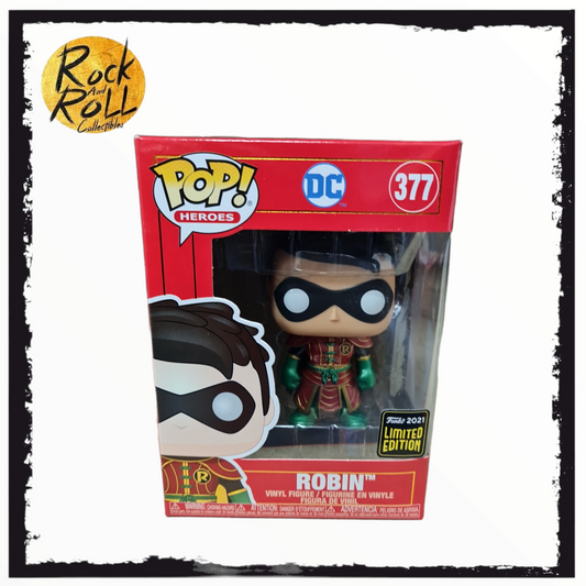 DC - Robin Metallic Funko Pop! Vinyl #377 Funko 2021 Limited Edition 3000pcs