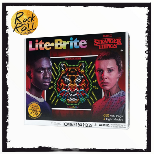 Stranger Things Eleven & Lucas Lite-Brite