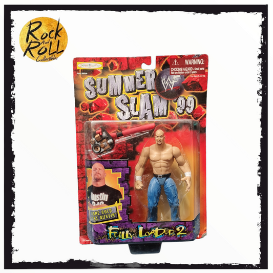 WWF Summerslam '99 Fully Loaded 2 - Stone Cold Steve Austin Action Figure