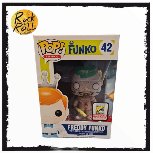 Freddy Funko as Twisty #42 (Bloody) Funko Pop! - SDCC 2015 Exclusive LE350 Pcs - Condition 7.5/10
