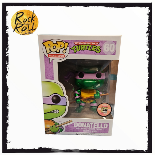 Teenage Mutant Ninja Turtles Donatello Metallic Funko Pop! Vinyl #60 SDCC 2013 - 1008pcs.