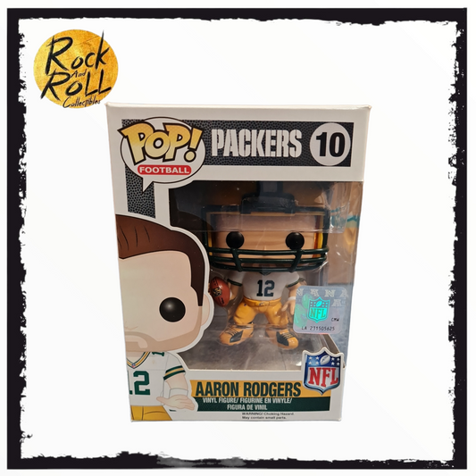NFL Packers - Aaron Rodgers (White Jersey) Funko Pop! Vinyl #10