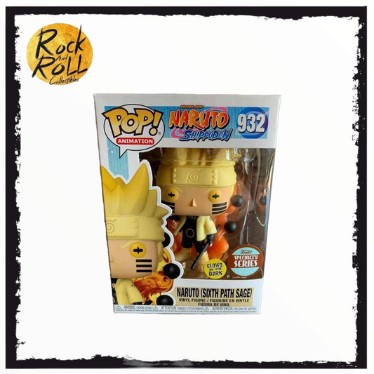 Naruto Shippuden - Naruto (Sixth Path Sage) Glow In The Dark Funko Pop! Vinyl #932 Speciality Series