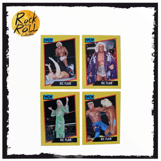1991 WCW Ric Flair Collectible Cards #43/ 44 /45/ 46