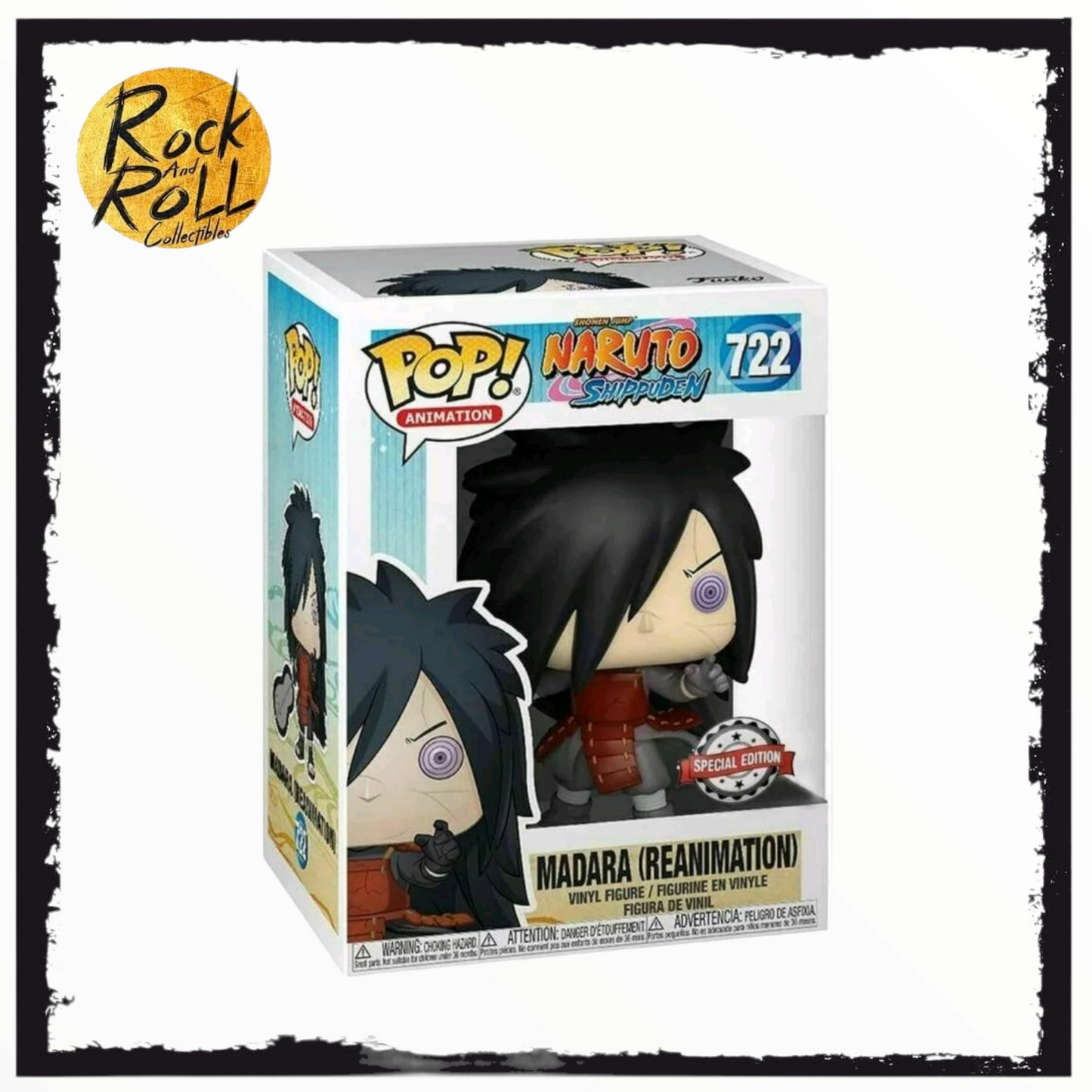 Naruto Shippuden - Madara (Reanimation) Special Edition Funko Pop! #722