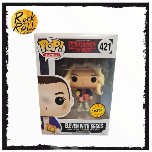 Stranger Things - Eleven With Eggos Chase Funko Pop! #421 *Box Damage*