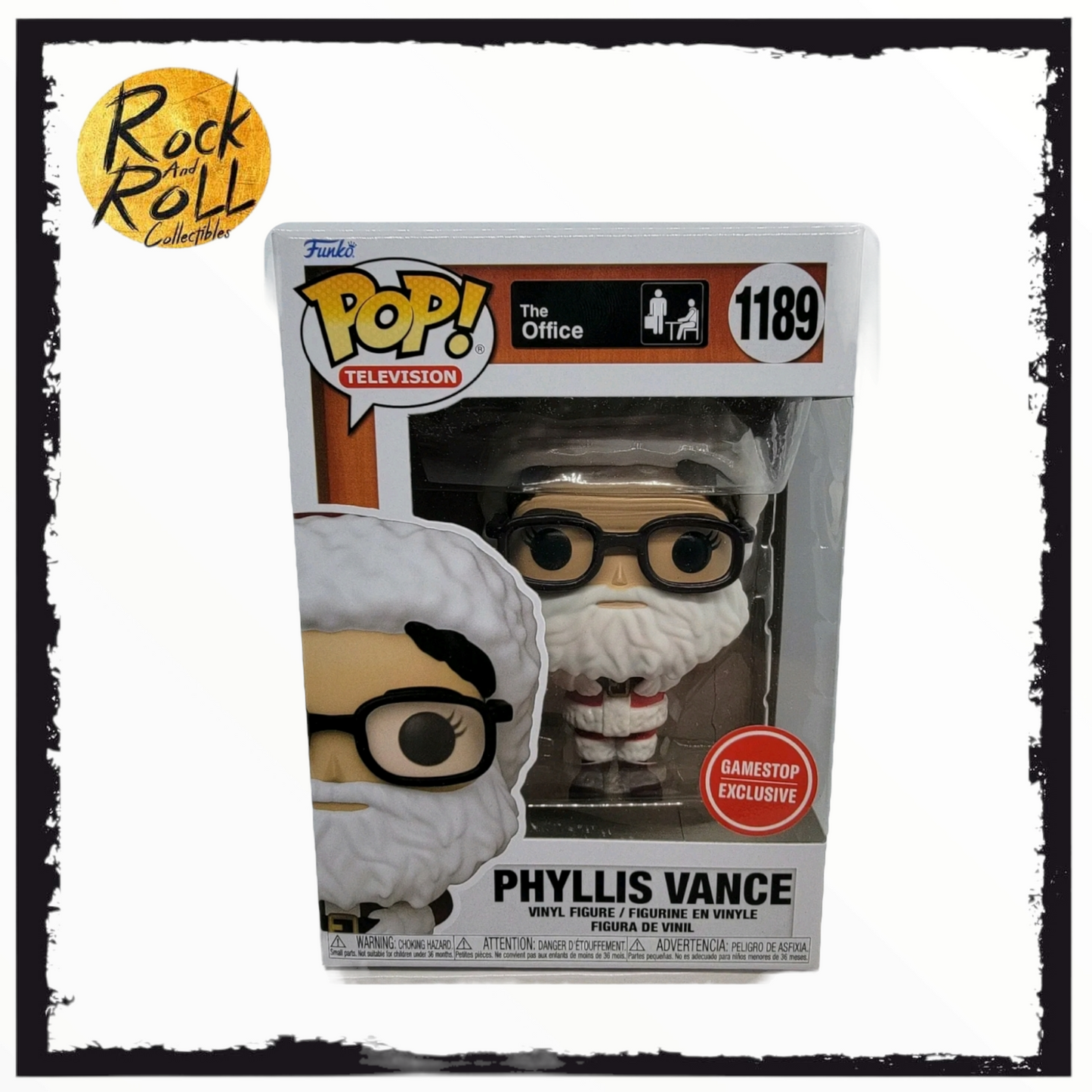 The Office US - Phyllis Vance as Santa Funko Pop! #1189 Gamestop Exclusive