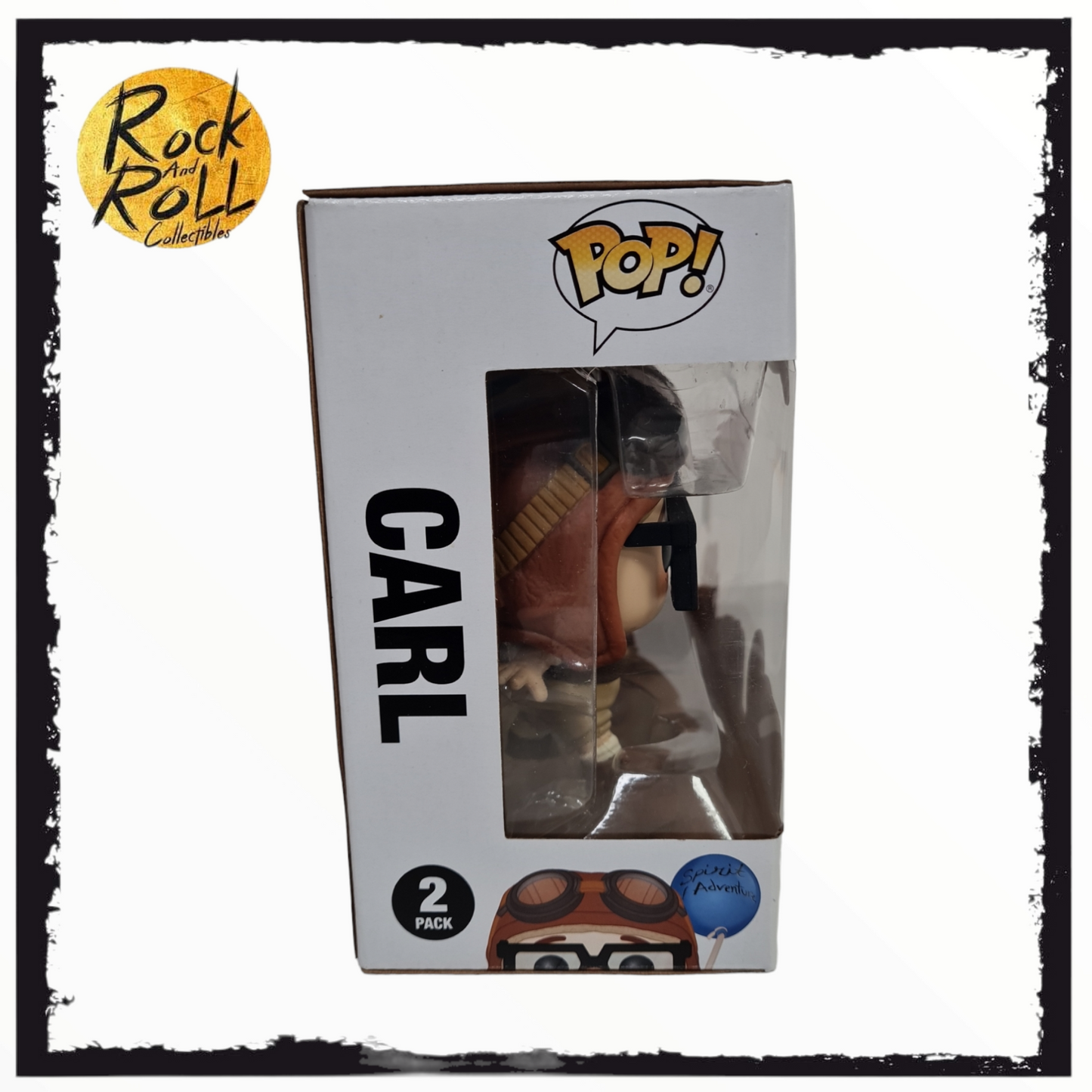 Carl & Ellie - UP 2 Pack Funko Pop! 2019 Summer Convention Shared Sticker
