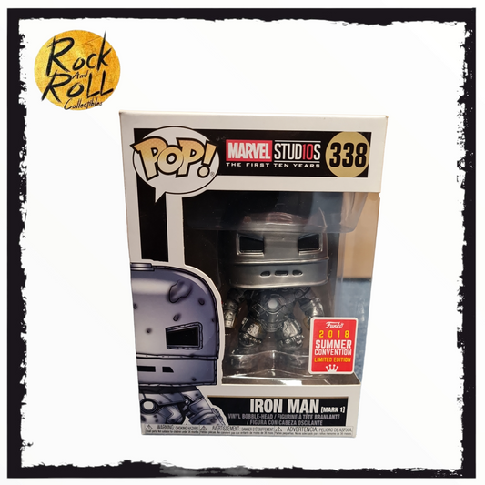 Marvel Studios - Iron Man (Mark 1) 2018 Summer Convention Shared Sticker Funko Pop! #338