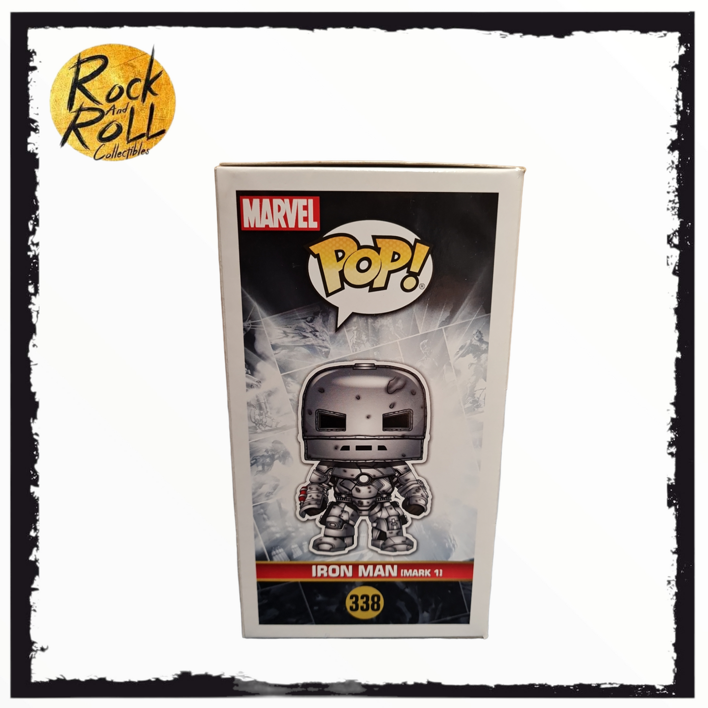 Marvel Studios - Iron Man (Mark 1) 2018 Summer Convention Shared Sticker Funko Pop! #338