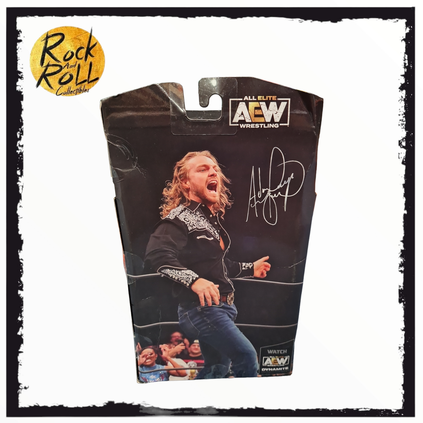 AEW HANGMAN ADAM PAGE  UNMATCHED 4 WALMART EXCLUSIVE *DAMAGED BOX*