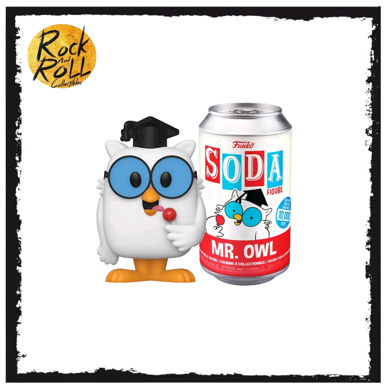 Tootsie Pop Mr. Owl Vinyl Soda Figure [1/6 Chance of Chase]