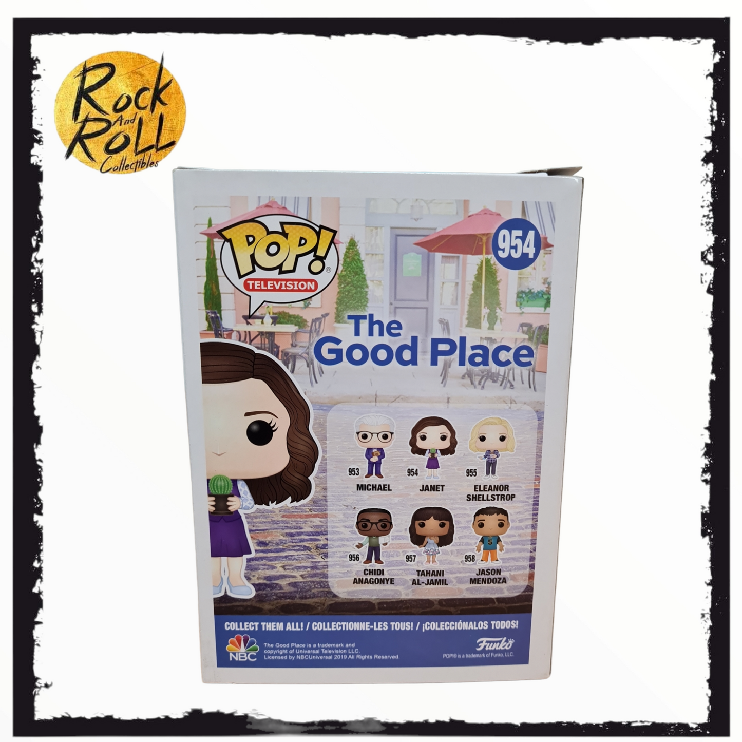 The Good Place - Janet Funko Pop! #954 *Not Mint Packaging*