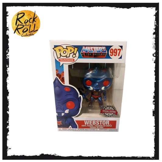 Webstor Metallic - Masters of the Universe Funko Pop Vinyl #997