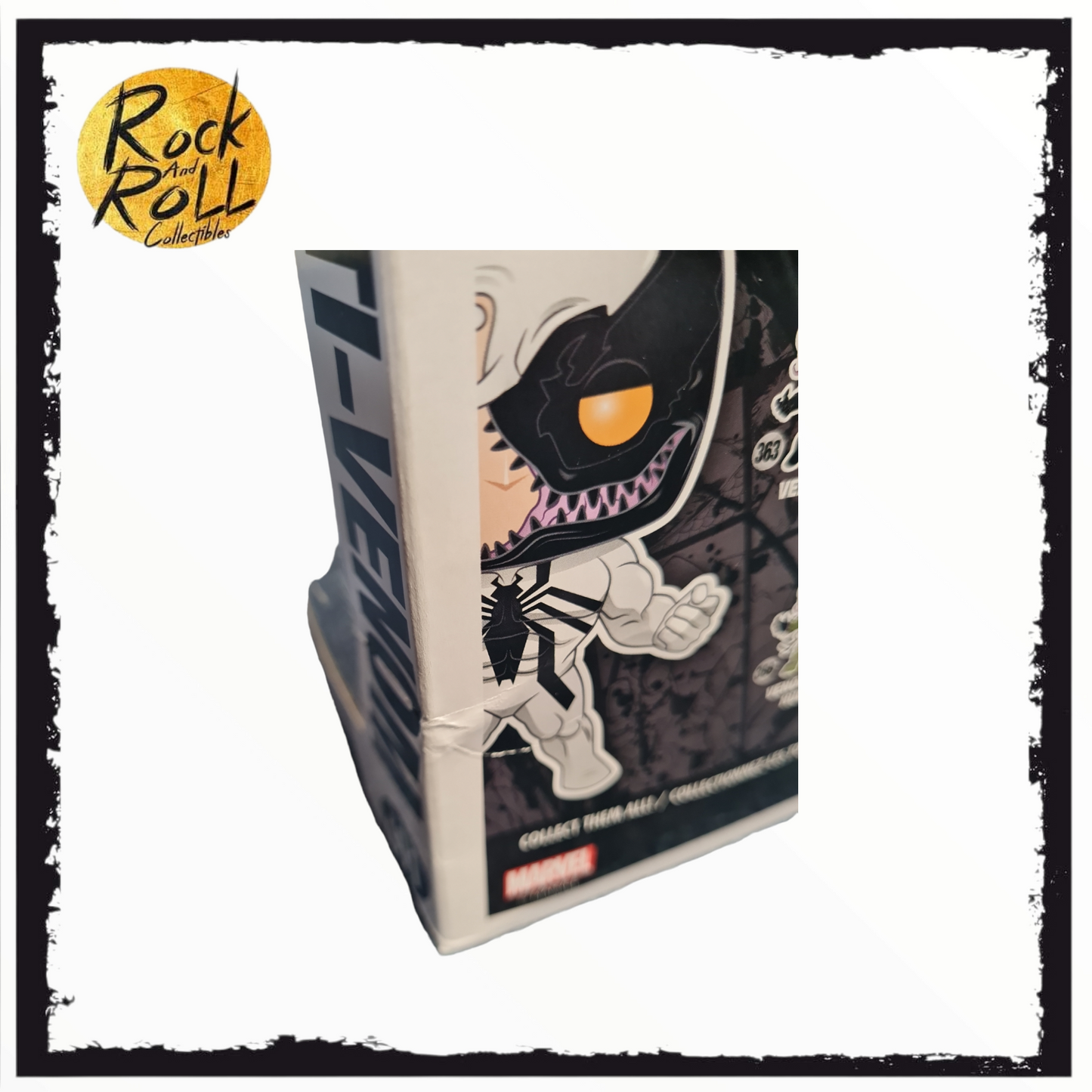 Box Damage - Venom - Anti-Venom Glow In The Dark Funko Pop! #402 Box Lunch Exclusive