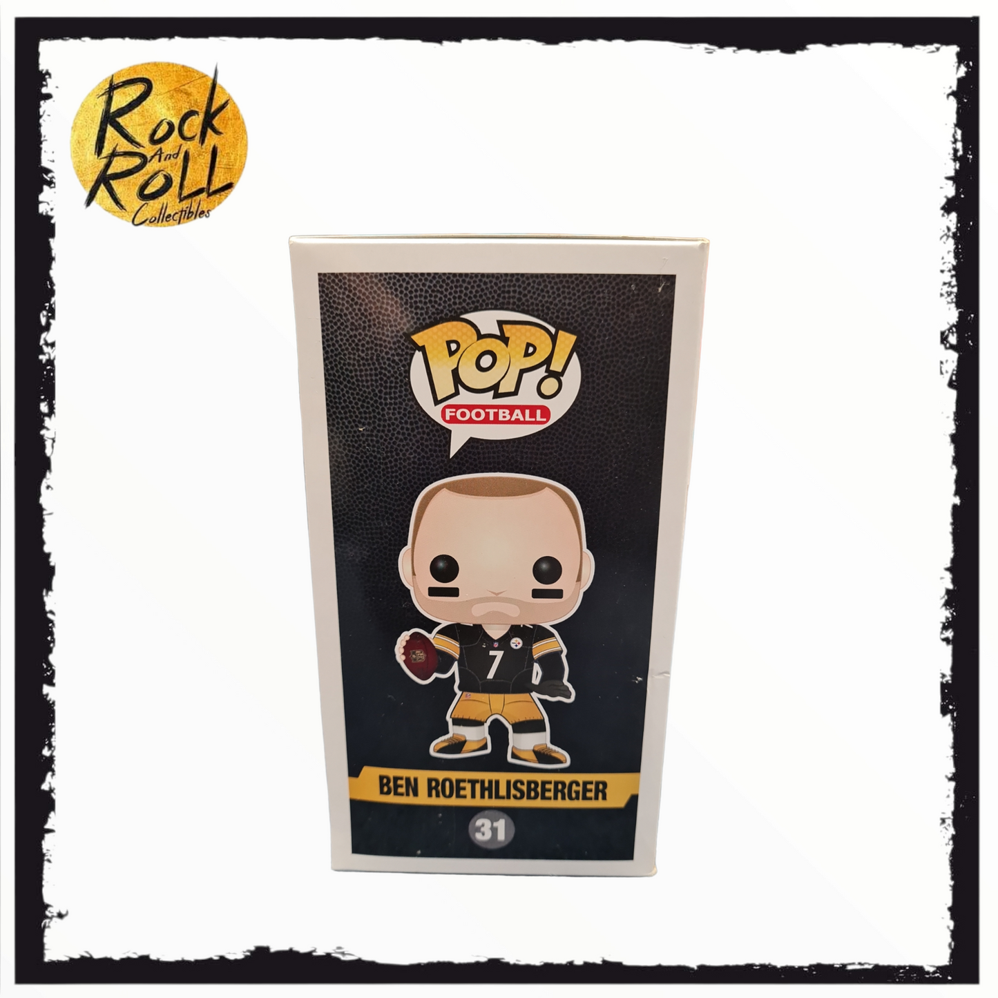 Steelers - Ben Roethlisberger Funko Pop! #31 *Box Damage*