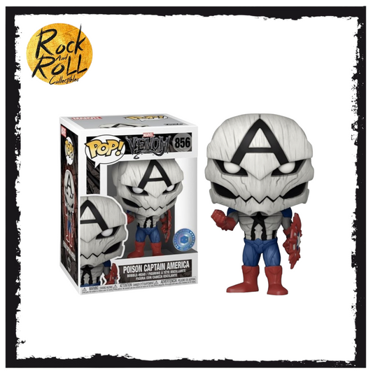 Poison Captain America Funko Pop #856 PIAB EXCLUSIVE