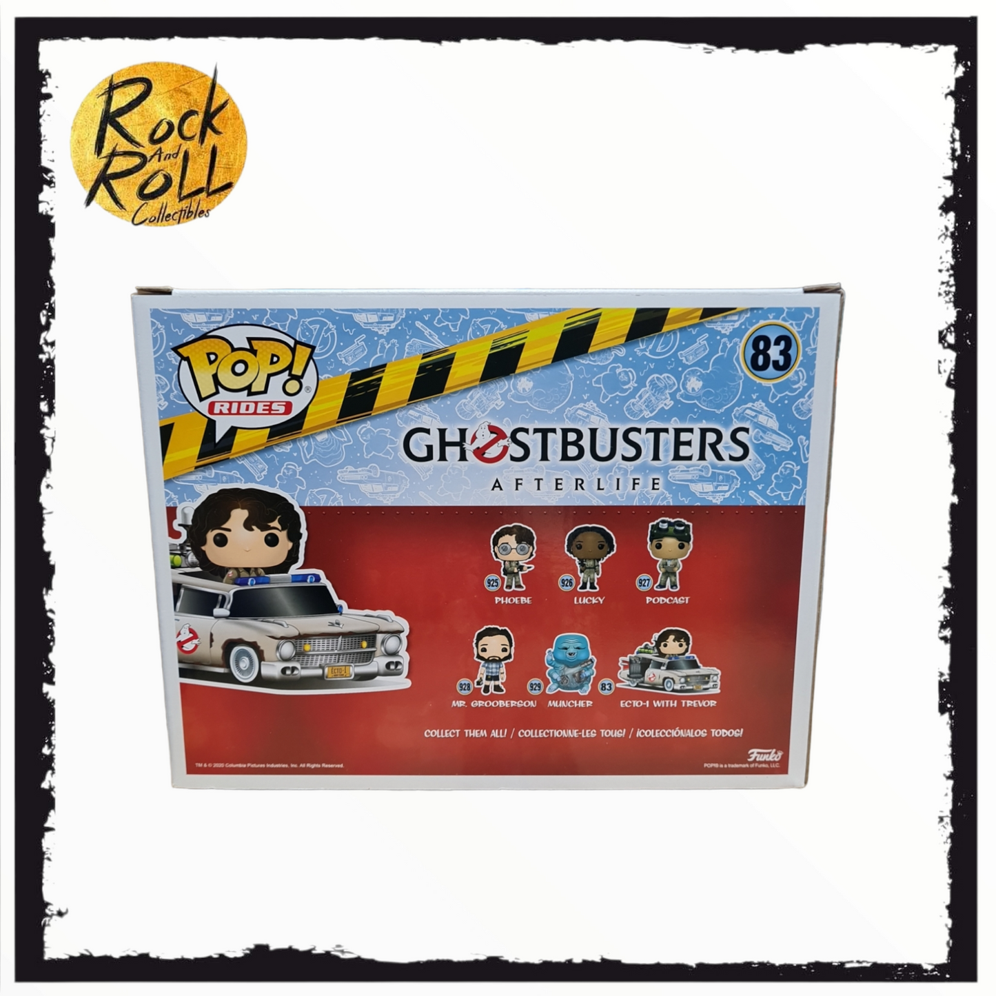 Ghostbusters Afterlife - Ecto 1 with Trevor Funko Pop! Rides #83