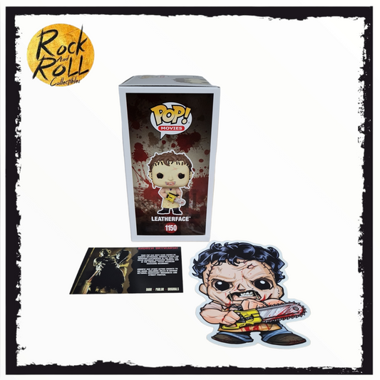 The Texas Chainsaw Massacre - Leatherface Funko Pop! #1150 Signed by Andrew Bryniarski w/Beckett COA