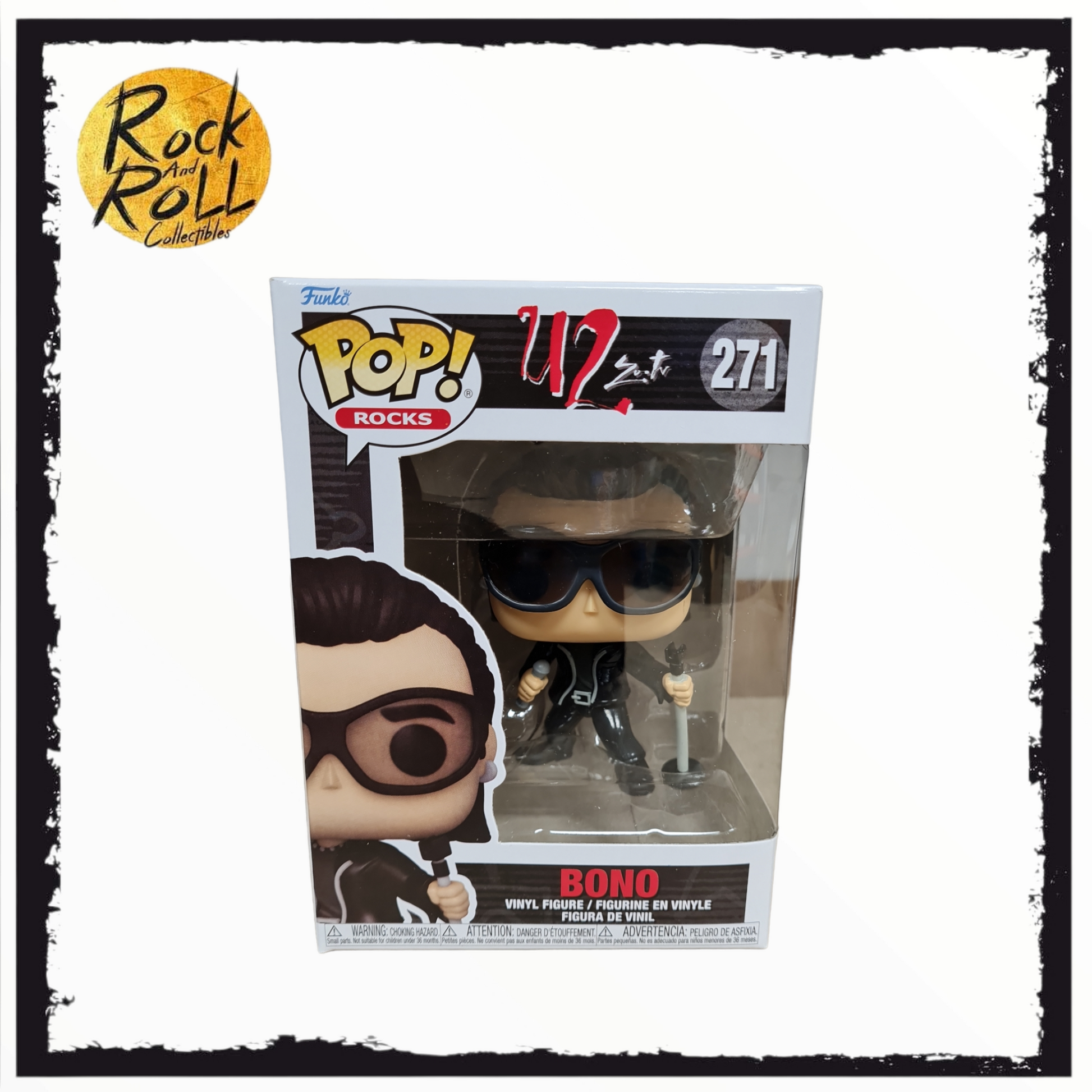 Funko Pop! Rocks: U2 - Zoo TV - 4pk Vinyl Figure (Walmart Exclusive)