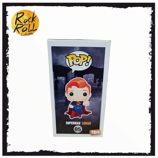 Conan - Conan As Superman Funko Pop! #05 2016 SDCC Condition 6/10