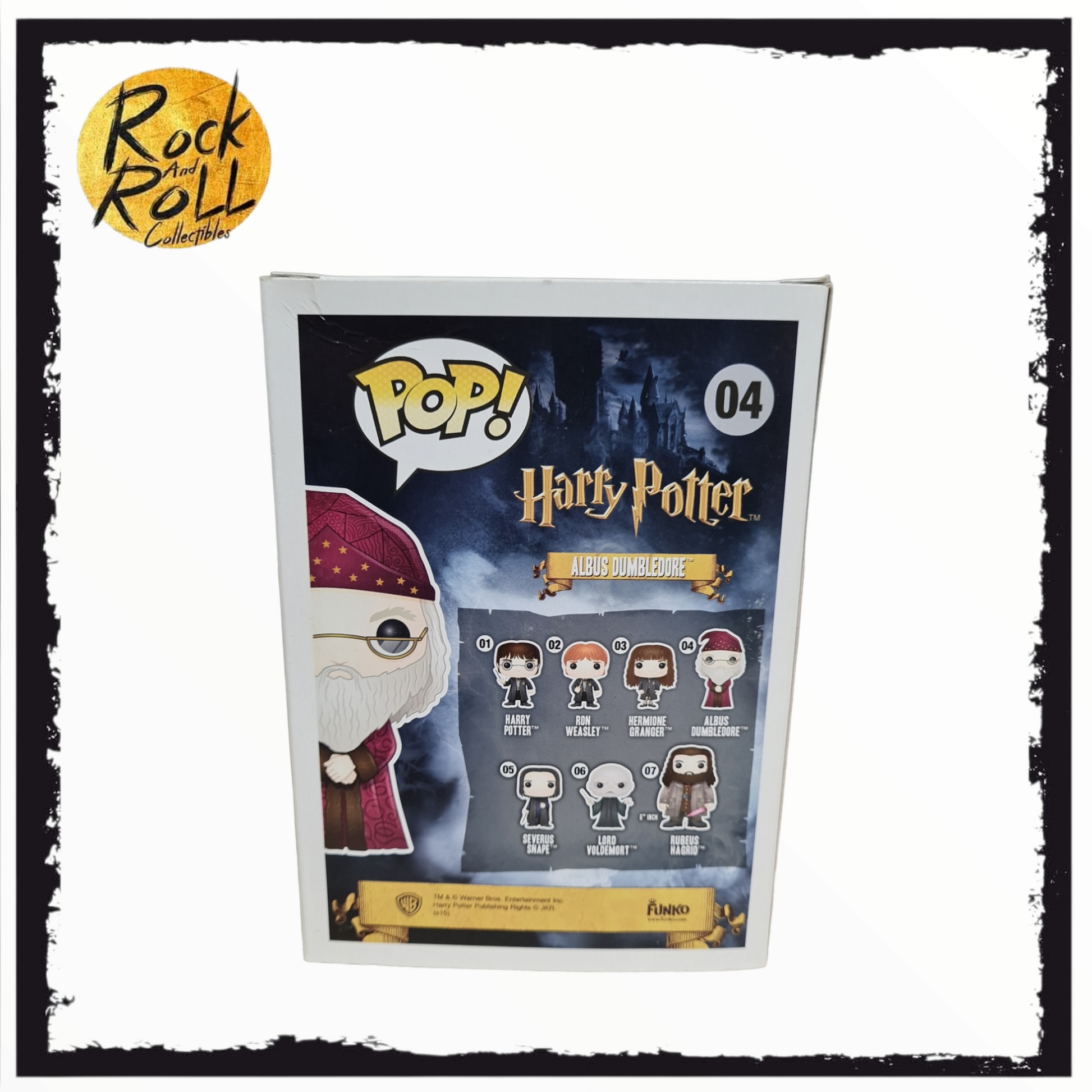 Funko POP! Harry Potter Albus Dumbledore Figure #04 DAMAGE BOX