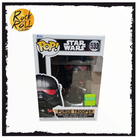 Star Wars - Purge Trooper Funko Pop! #533 2022 Summer Convention Shared Sticker