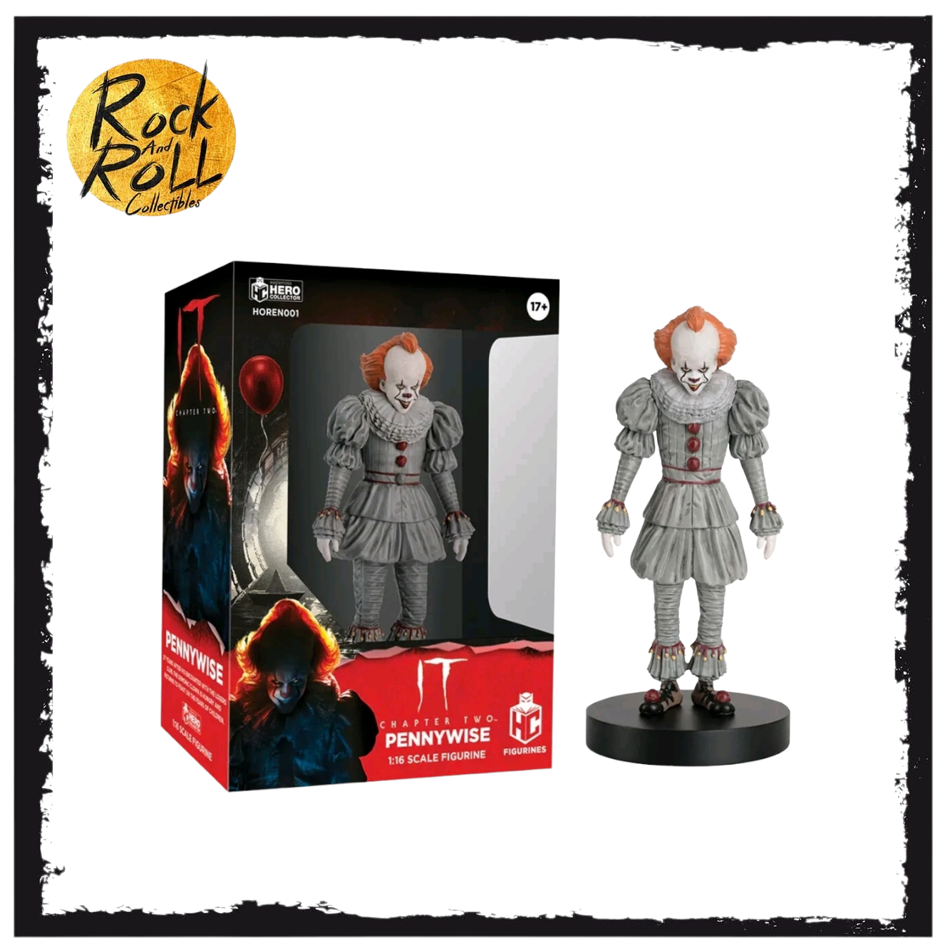 Hero Collector IT Chapter 2 Pennywise 1:16 Scale Collectible Figurine